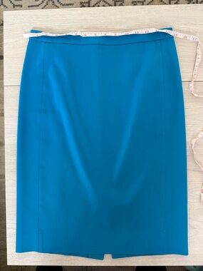 Jcrew bright blue Pencil Skirt